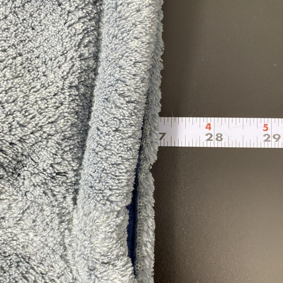 Patagonia Jacket Womens XL Blue Polartec ThermalPro Fleece Quarter Snap Pullover - Picture 10 of 13